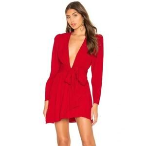 NBD Edie Mini Dress in Red